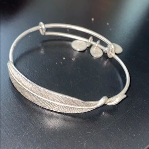Alex & Ani feather bracelet